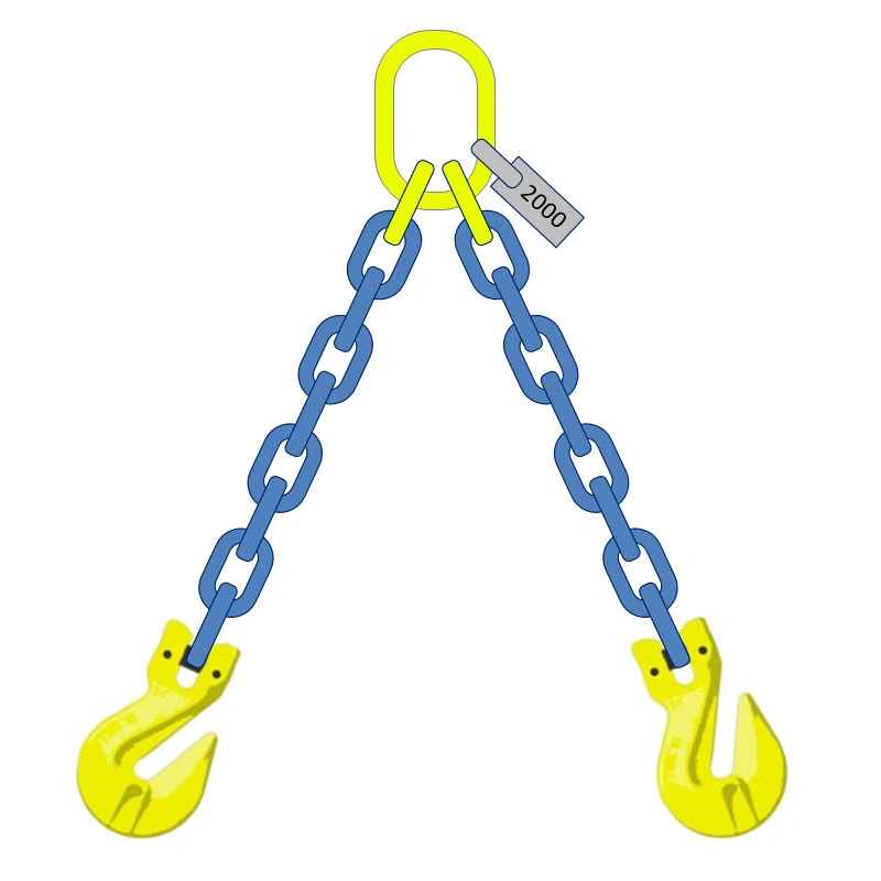 two leg chain sling